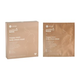 PANTHENOL EXTRA Happy Mom Belly Sheet Mask 4 Τεμάχια