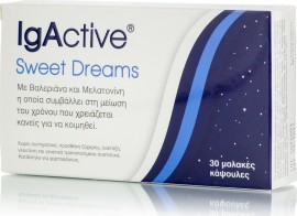 IGACTIVE Sweet Dreams 30 Μαλακές Κάψουλες