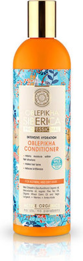 NATURA SIBERICA Oblepikha Hair Conditioner Intensive Hydration for Normal & Dry Hair 400ml