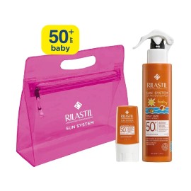 RILASTIL Sun System Promo Set Baby Vapo Spray SPF50+ 200ml & ΔΩΡΟ Transparent Stick 8.5ml