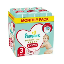 PAMPERS Premium Care No. 3 για 6-11kg 144τμχ