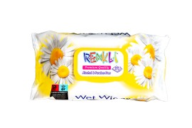 RENKLI Wet Towel Chamomile 100 Τεμάχια