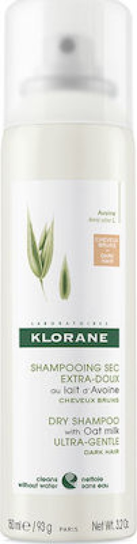 KLORANE Oat Milk Dark Dry Shampoo 150ml