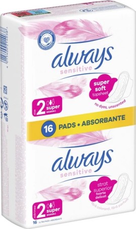 ALWAYS Sensitive Ultra Long Plus 16 Tεμάχια