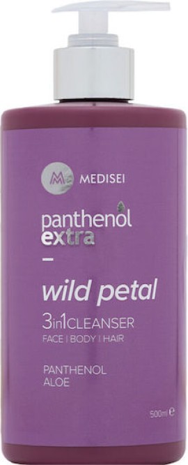 PANTHENOL EXTRA Wild Petal 3in1 Cleanser 500ml