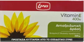 LANES Vitamin E 400IU 268mg 30 Κάψουλες