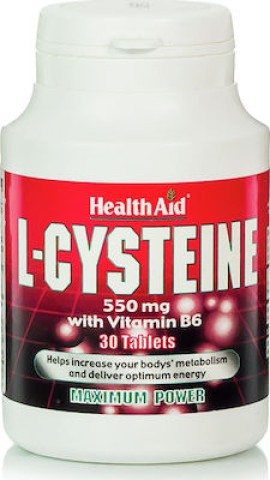 HEALTH AID L- Cysteine 30 Ταμπλέτες