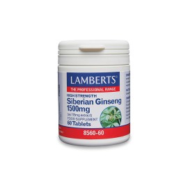 LAMBERTS Siberian Ginseng 1500mg 60 Ταμπλέτες