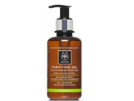APIVITA Cleansing Gel Καθαρισμού Λιπαρές + Μεικτές Πρόπολη+Lime 200ml