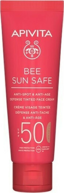 APIVITA Bee Sun Safe Tinted SPF50 50ml