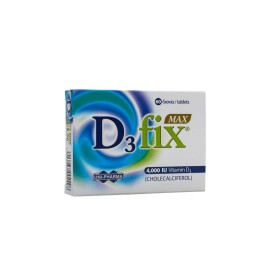 UNIPHARMA D3 Fix Max 4000iu 60 Ταμπλέτες