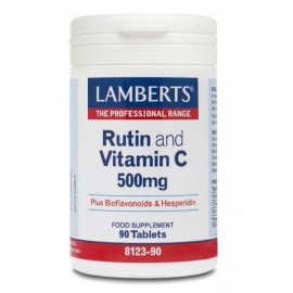 LAMBERTS Rutin & Vitamin C & Bioflavonoids 500mg 90 Ταμπλέτες