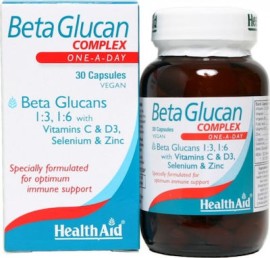 HEALTH AID Beta Glucan Complex 30 Φυτικές Κάψουλες