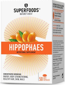 SUPERFOODS Ιπποφαές 50 Μαλακές Κάψουλες