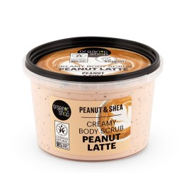 ORGANIC SHOP Peanut Latte Creamy Body Scrub Peanut + Shea 250ml
