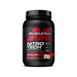 MUSCLETECH Nitrotech Whey Protein 998g - Vanilla Cream