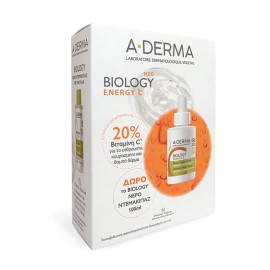 A-DERMA Biology Serum Vit C 30ml & Eau Demaquillante 100ml