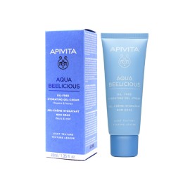 APIVITA Aqua Beelicious Κρέμα-Gel Ενυδάτωσης Προσώπου Ελαφριάς Υφής 40ml