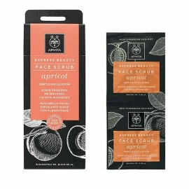 APIVITA Express Beauty Face Scrub Apricot 2x8ml