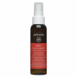 APIVITA Bee Sun Safe Hydra Protection Sun Filters Hair Oil Αντηλιακό Λάδι Μαλλιών για Προστασία με Ηλίανθο + Λάδι Αβυσσινίας 100ml