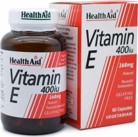 HEALTH AID Vitamin E 400IU 60 Κάψουλες
