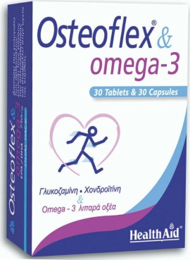 HEALTH AID Osteoflex Omega 3 30 Ταμπλέτες & 30 Κάψουλες
