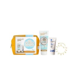 PANTHENOL EXTRA Promo Set Sunscreen Your Skin Sun Face & Body Care SPF50 200ml & Skin Soothing Cream 100ml & Αλυσίδα Ποδιού 1 Τεμάχιο