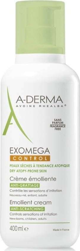 A-DERMA Exomega Control Emollient Cream 400ml