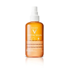 VICHY Capital Soleil Solar Protective Water Λαμπερό Μαύρισμα SPF50 200ml