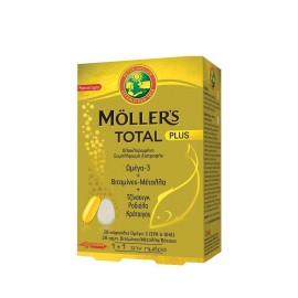 MÖLLER’S Total Plus 28 Tαμπλέτες 28 Kάψουλες