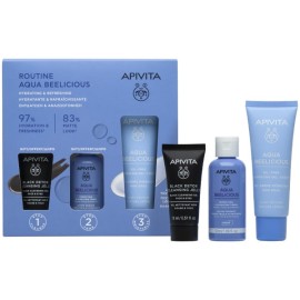 APIVITA Promo Αqua Beelicious Ενυδάτωση + Αναζωογόνηση με Αqua Beelicious Hydrating Gel-Cream Ενυδατική Κρέμα Ελαφριάς Υφής 40ml + Δώρο Αqua Beelicious Ενυδατικό Τόνερ 50ml + Black Dettox Gel Καθαρισμού 15ml