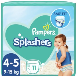 PAMPERS Splashers No. 4 για 9-15kg 11τμχ