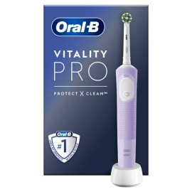 ORAL B Vitality Pro Ηλεκτρική Οδοντόβουρτσα Λιλά 1 Τεμάχιο