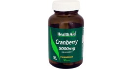 HEALTH AID Cranberry Extract 5000mg 60 Ταμπλέτες