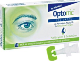 INTERMED Optonic Eye Drops 10x0.5ml