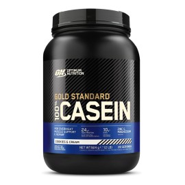 100% Casein Gold Standard 924gr (Optimum Nutrition) - Cookies & Cream