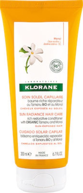 KLORANE Monoi Sun Radiance Hair Care Conditioner 200ml