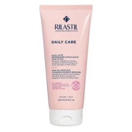 RILASTIL Daily Care Milk Oil Face-Eye Cleanser-Makeup Remover 200ml
