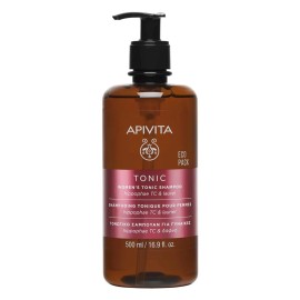 APIVITA Womens Tonic Shampoo Με Hippophae TC + Δάφνη 500ml