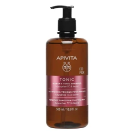 APIVITA Womens Tonic Shampoo Με Hippophae TC + Δάφνη 500ml