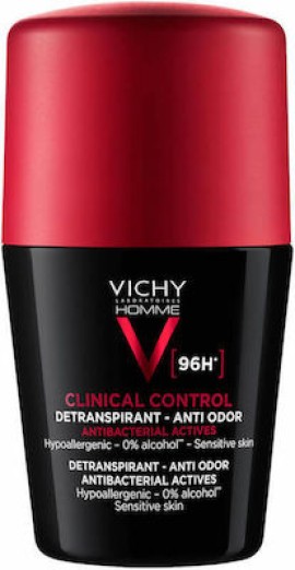 VICHY Homme Clinical Control Anti-Odor Deo 96h Roll-On 50ml
