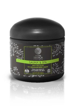 NATURA SIBERICA Sauna & Spa Anti-Cellulite Icy Drainage Body Cream 370ml