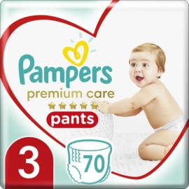 PAMPERS Premium Pants No3 6-11kg 70 Τεμάχια