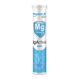 IGACTIVE MG Plus +B6 Lemon 20 Αναβράζοντα Δισκία