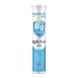 IGACTIVE MG Plus +B6 Lemon 20 Αναβράζοντα Δισκία