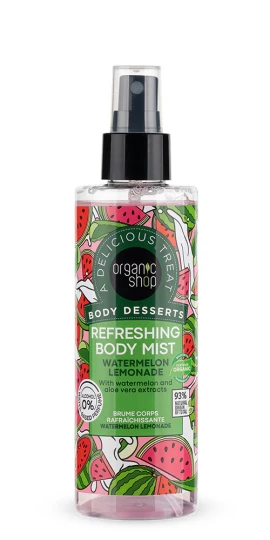 ORGANIC SHOP Body Desserts Refreshing Body Mist Watermalon Lemonade 200ml