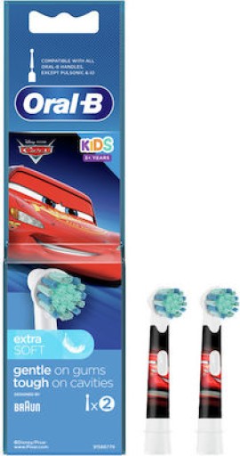 ORAL-B Kids 3+ Disney Extra Soft Παιδικές Ανταλλακτικές Κεφαλές 2 Τεμάχια