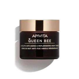 APIVITA Queen Bee Κρέμα Νύχτας Απόλυτης Αντιγήρανσης  Και Εντατικής Θρέψης 50ml