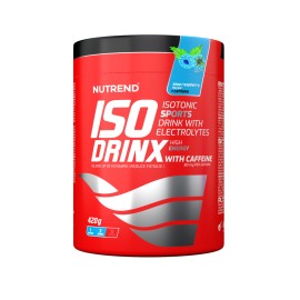 Isodrinx Powder 420g (Nutrend) - blue raspberry with caffeine