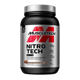 MUSCLETECH Nitrotech Elite 998g - Belgian Chocolate Ice Cream